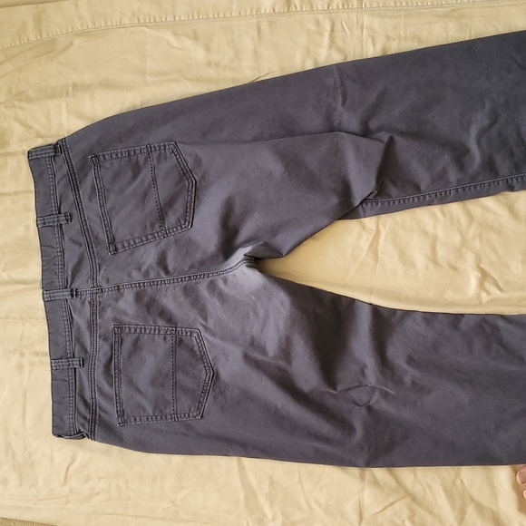Brushed Twill Cotton Pants - Picture 2 of 8